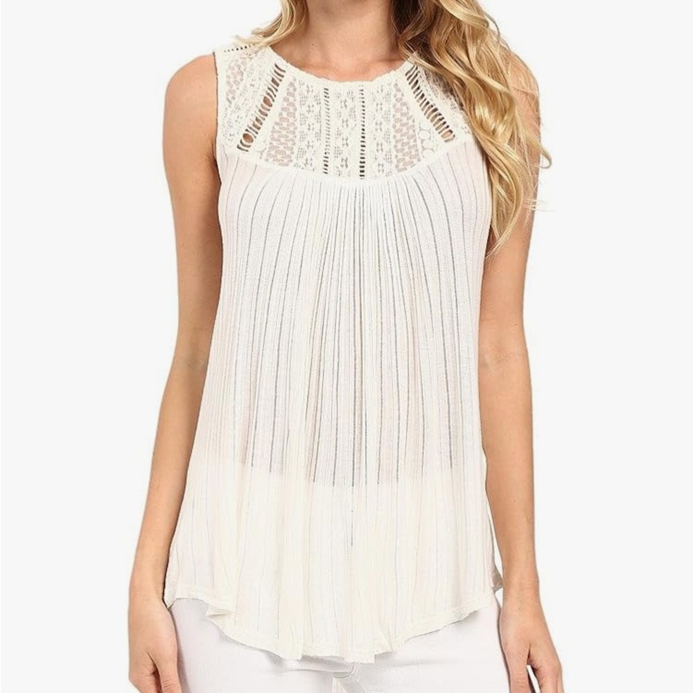 Sleeveless x large top